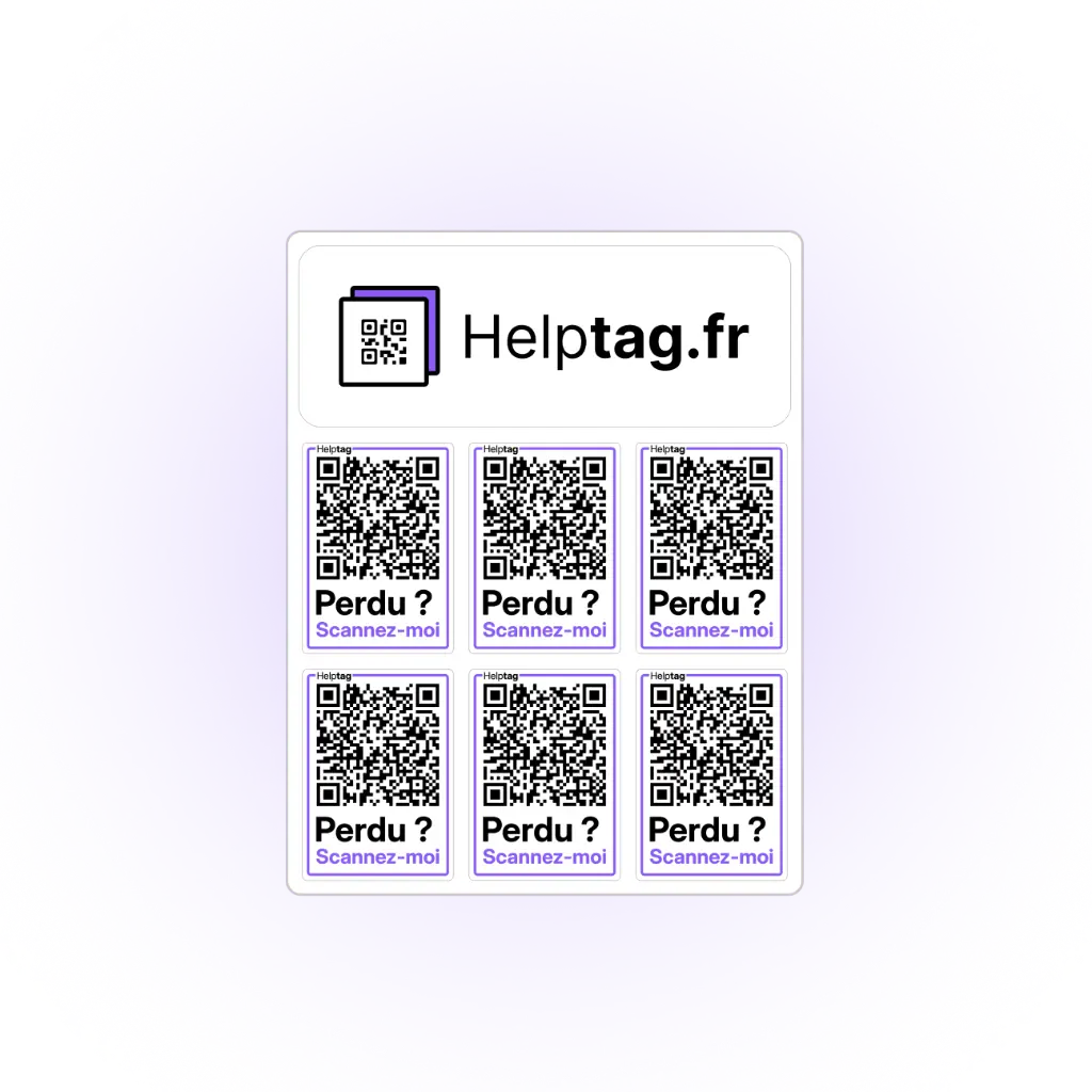 Pack standard (6 QR codes)