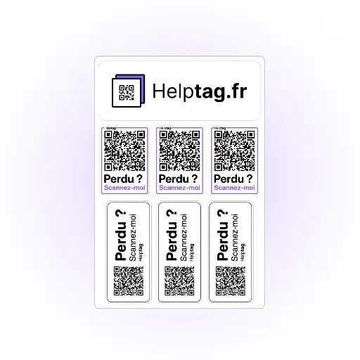 Pack standard (6 QR codes)